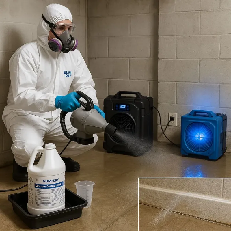 Sanitization and Odor Removal process in South Russell, OH
